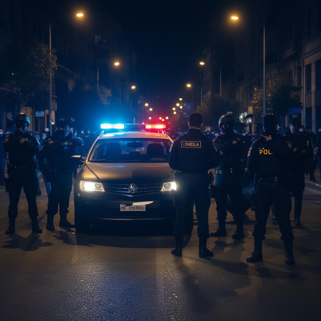 Operativo nocturno de recuperación coordinado con policías